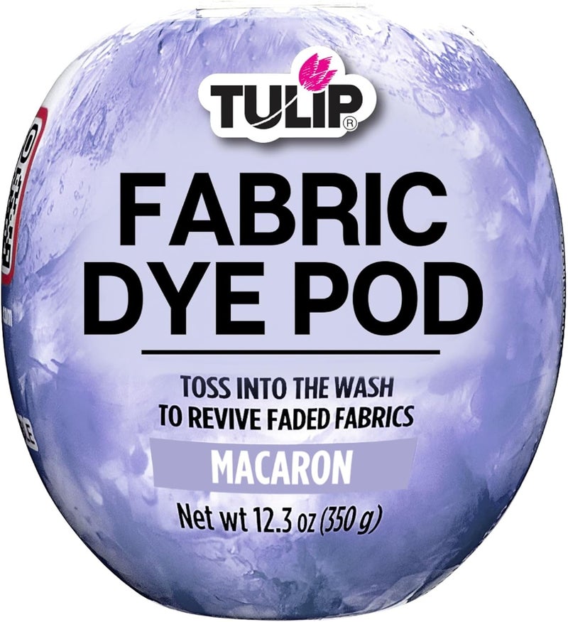 Tulip Fabric Dye Pod Color Macaron (Purple), Dye for Washing Machines - Image 1